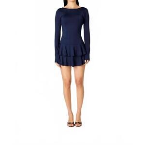 NEW NIA sienna mini dress in midnight
